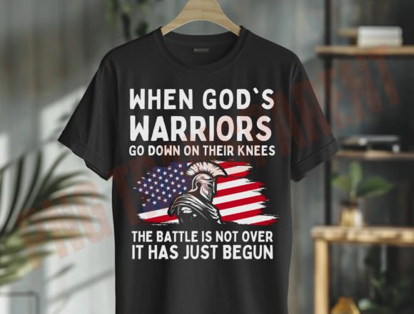 Patriotic Christian Sublimation Design for T-Shirt Designs