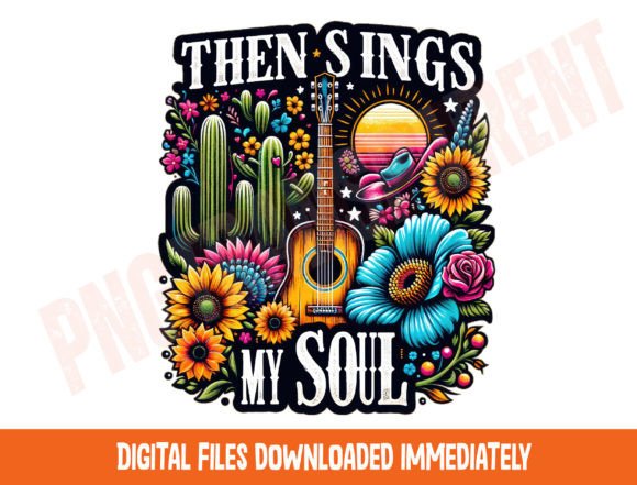 Western PNG Christian Sublimation Design for T-Shirt Designs